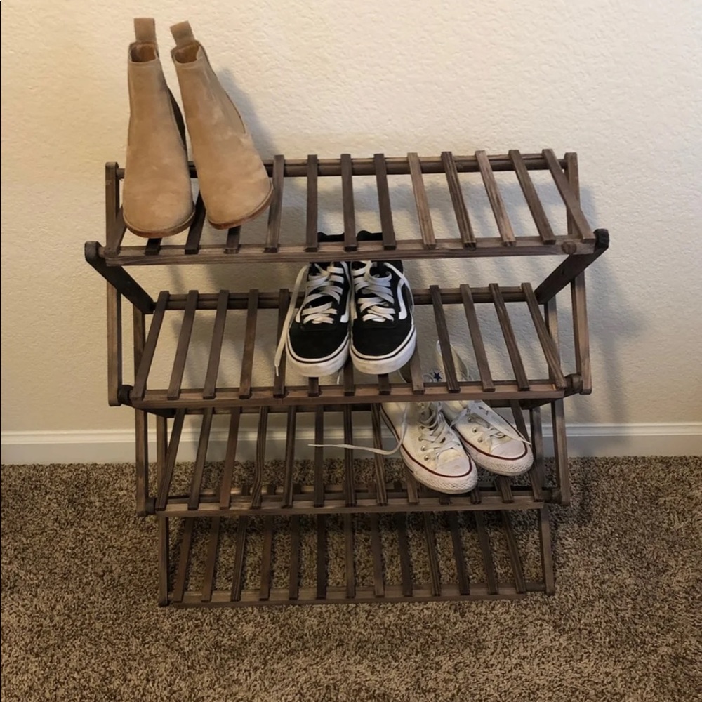 4 Level Shoe Rack